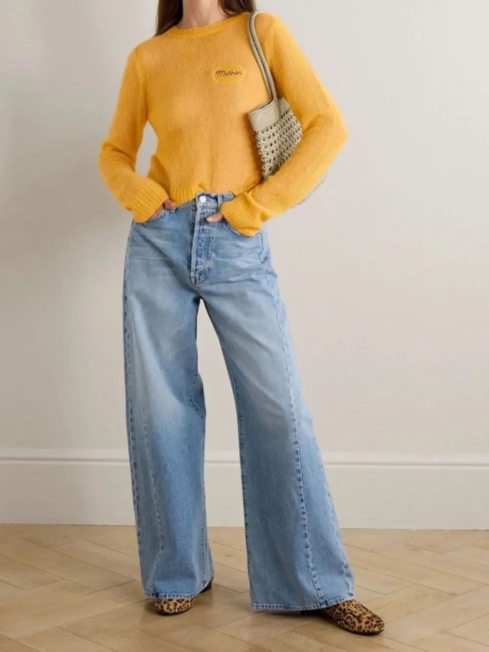 Mother The Pipe Dream Button Sneak Jeans